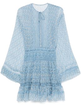 Ermanno Scervino: Платье с растительным принтом 