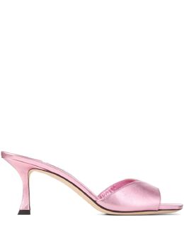 Jimmy Choo: Розовые сабо 