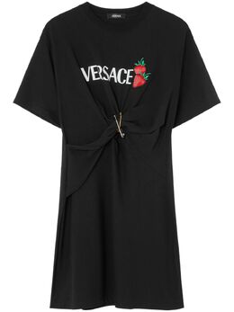 Versace: Платья-футболки  Safety Pin