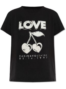 Zadig&Voltaire: Чёрная футболка 