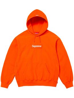 Supreme: Оранжевая толстовка  Box Logo
