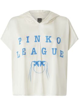 PINKO: Белая футболка 