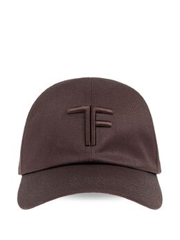 TOM FORD: Коричневая кепка  Logo