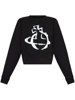 Vivienne Westwood: Чёрный свитшот  Orb