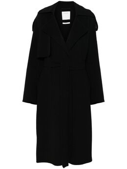 Sportmax: Чёрное пальто 