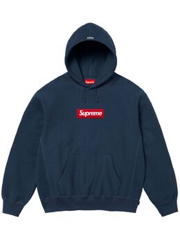 Supreme: Синяя толстовка  Box Logo