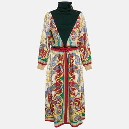 Gucci: Свитер с растительным принтом 