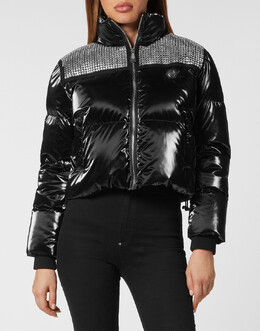 Philipp Plein: Чёрный пуховик 