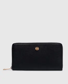 Versace: Чёрный кошелёк  Medusa Biggie