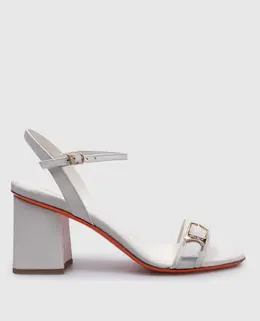 Santoni: Білі босоніжки 