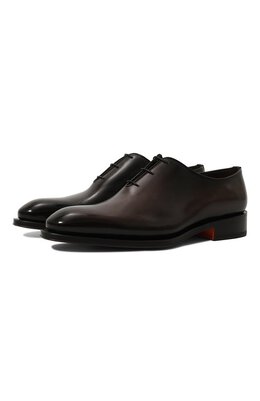 Santoni: Тёмные туфли  Carter