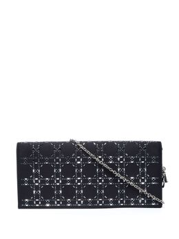 Christian Dior Pre-Owned: Чёрный клатч 
