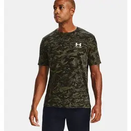 Under Armour: Зелёная футболка 