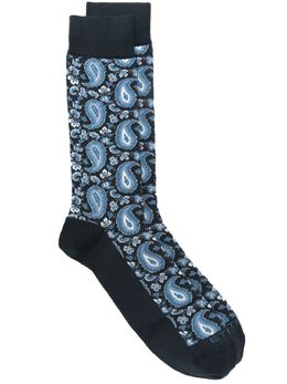 ETRO: Голубые носки 