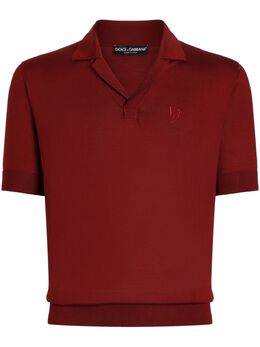 Dolce & Gabbana: Тёмное поло 