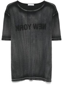 Helmut Lang: Чёрная футболка 
