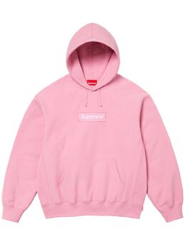 Supreme: Розовая толстовка  Box Logo