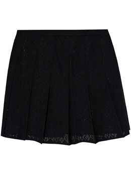 Givenchy: Плиссированная юбка 