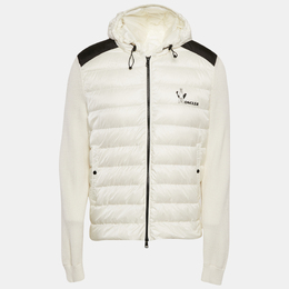 Moncler: Белая куртка 