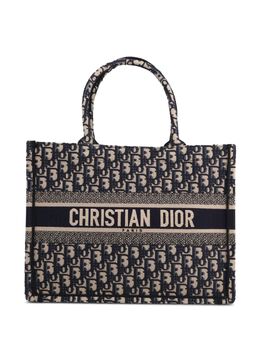 Christian Dior Pre-Owned: Голубая сумка-шоппер 
