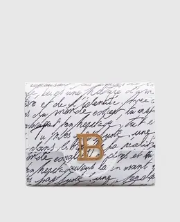 Balmain: Белый кошелёк  B-Buzz
