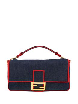 Fendi Pre-Owned: Голубая сумка 