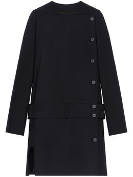 Courrèges: Чёрное пальто 