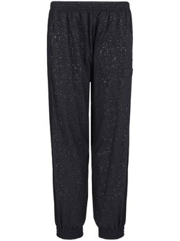 Ea7 Emporio Armani: Чёрные брюки 