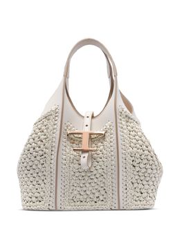 Tod's: Белая сумка  T Timeless
