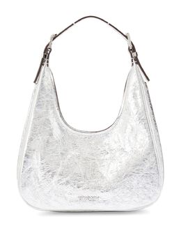 Michael Kors: Серебристая сумка 