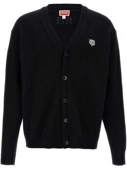 Kenzo: Чёрный кардиган  Tiger