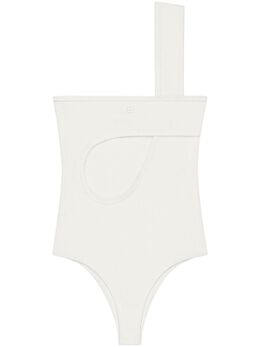 Courrèges: Белый боди 