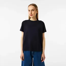 LACOSTE: Тёмная футболка 