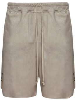 Rick Owens: Кожаные шорты 