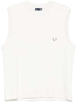 Mugler: Белый жилет 