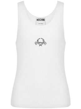 Moschino: Белый жилет 