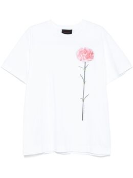 Simone Rocha: Футболка с принтом 