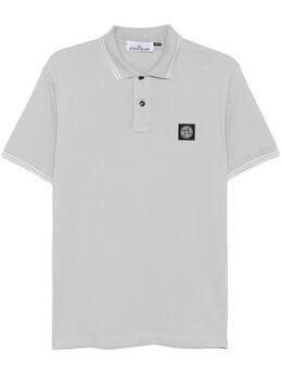 Stone Island: Светлое поло  Compass