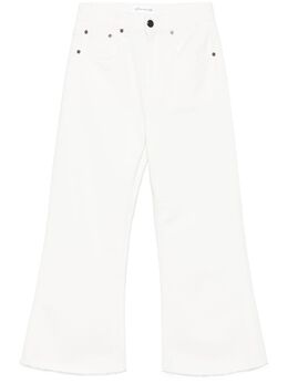 Victoria Beckham: Белые джинсы 