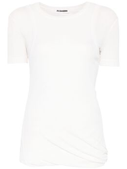 Jil Sander: Футболка с коротким рукавом 