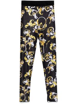 Versace Jeans Couture: Легинсы с принтом 