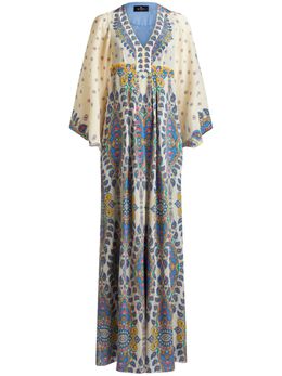 ETRO: Платье с принтом 