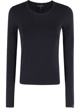 rag & bone: Чёрная футболка 