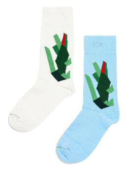 Lacoste: Белые носки 