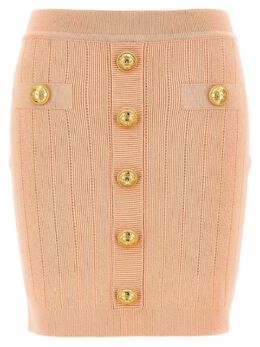 Balmain: Трикотажная юбка 