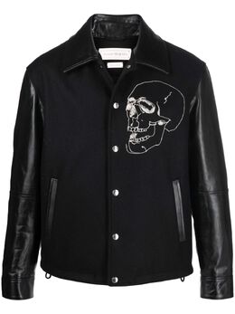 Alexander McQueen: Чёрная куртка  Skull