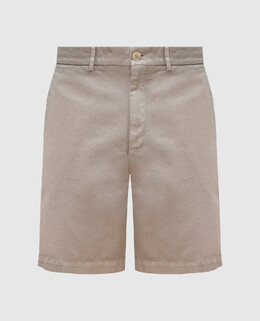 Brunello Cucinelli: Серые шорты 
