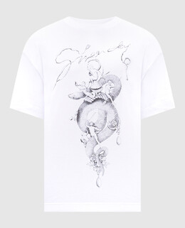 Givenchy: Білі футболки 
