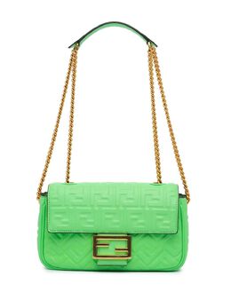 Fendi Pre-Owned: Зелёная сумка 