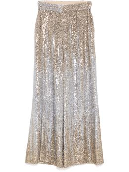 Elie Saab: Серебристые брюки 